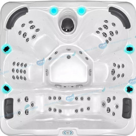Гидромассажный СПА бассейн Joyee SPA Macao-L